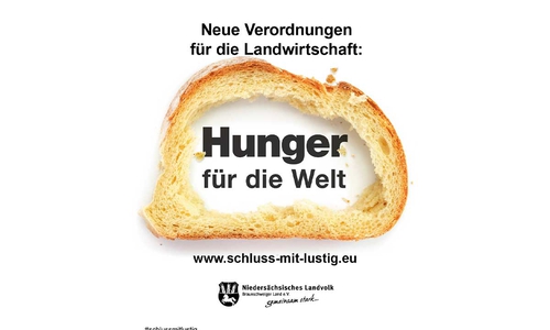Bild der Kampagne "Schluss mit lustig".