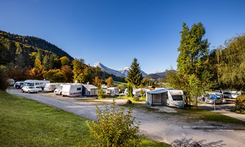 Campingurlaube waren in diesem Sommer sehr beliebt. Auch im Camping-Resort Allweglehen in Berchtesgaden.