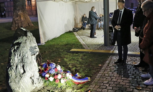 Gedenkveranstaltung zu den Novemberpogromen im Jahr 1938