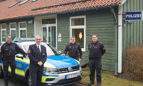 Von links nach rechts: Steffen Jach, Rodger Kerst, Michael Huth und Marcus Killig.