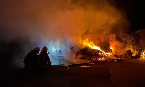 Die Feuerwehr konnte den Brand schnell unter Kontrolle bringen.