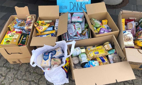 Der Interact Club sammelte Spenden für den guten Zweck.