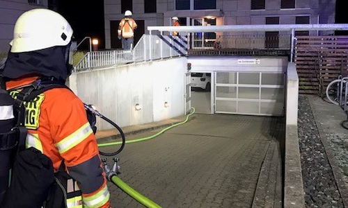 Einsatz am Sonntagabend.