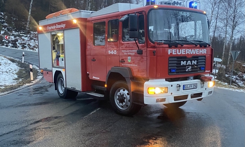 Die Sperrung der Straße schmeckte nicht allen.