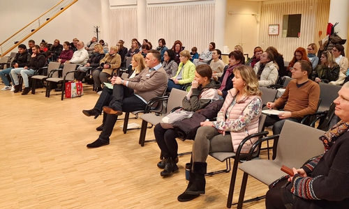 Viele Eltern informierten sich auf der Veranstaltung.