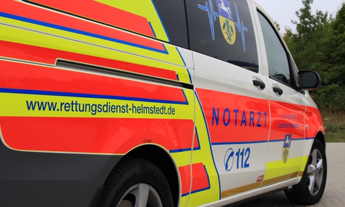 Notarztwagen des Rettungsdienstes Kreis Helmstedt.