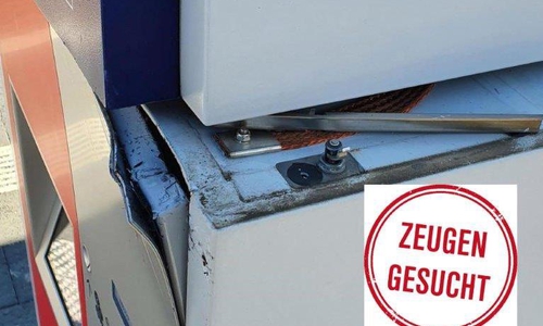Unbekannte haben versucht, den Fahrkartenautomat am Bahnhof Röttgesbüttel aufzubrechen. 
