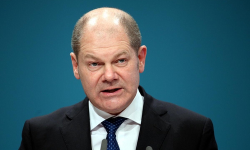Olaf Scholz.