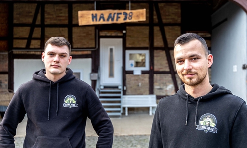 Branko Terzic und Henrik Haase-Fricke von Hanf38.