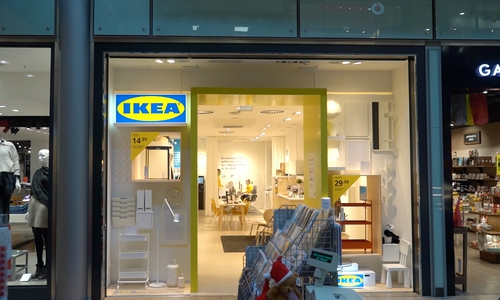 In Wolfsburg hat ein IKEA Pop up Store eröffnet. 