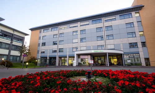 Die Harzklinik in Goslar. 