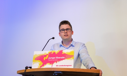 Maretzke wurde im Landesvorstand der Jungen Liberalen bestätigt.