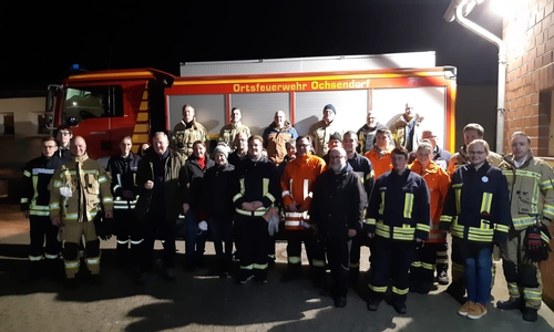 Die fleißigen Helfer der Feuerwehren.