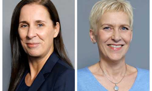 Simone Mahler (li.) und Petra Reinheimer.