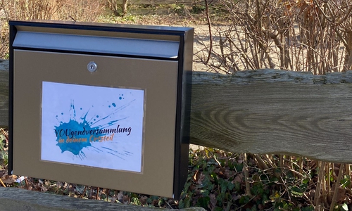 Ein Briefkasten für Ideen und Wünsche wurde installiert.
