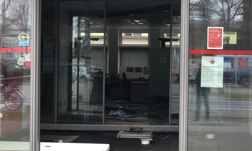 Diese Sparkassen-Filiale in Schladen war betroffen.