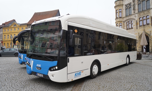 Die Elektrobusse des Herstellers VDL werden in Zukunft durch den Landkreis Helmstedt fahren.