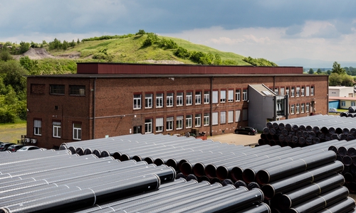 Die Rohre aus Salzgitter.