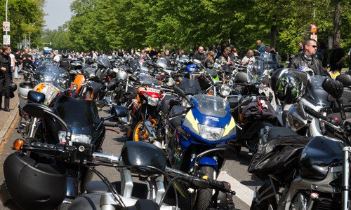  Von Salzgitter aus startet auch die Motorradgedenkfahrt