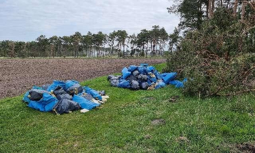 Rund sechs Kubikmeter Abfall wurden bei Rietze entsorgt.