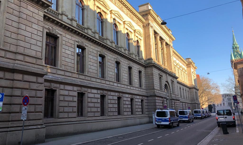 Das Landgericht in Braunschweig. Archivbild
