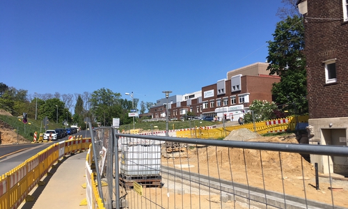 Derzeit wird an der Salzdahlumer Straße gebaut.