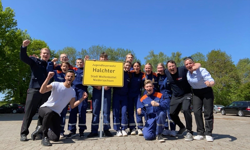 Wettbewerbserfolg der Jugendfeuerwehr Halchter.