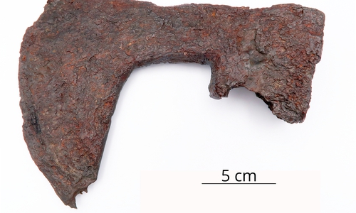 "Axtkörper": Die mittelalterliche Bartaxt.