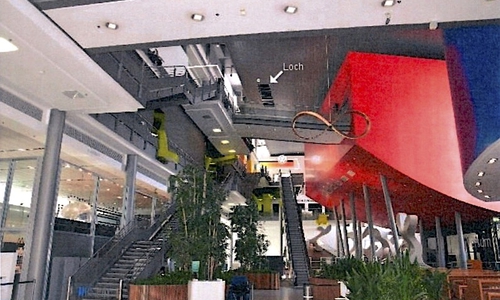 Hier stürzte der Familienvater in den Tod.