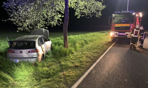 Auf der L510 zwischen Weddingen und Döhren kam es in der Nacht zu einem Unfall.