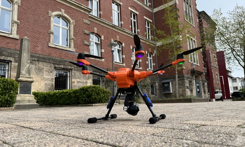 Vielfältig einsetzbar: Die Drohne der Feuerwehr Seesen. 