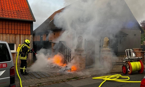 Es kam zu einer starken Rauchentwicklung.