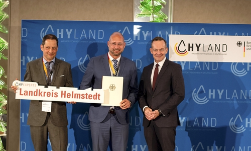 Jens Andersson, Andeas Weber und Dr. Volker Wissing (v. li.).
