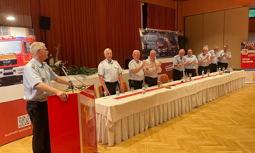Bei der Kreisfeuerwehr gab es personelle Änderungen.