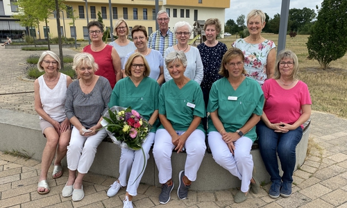 Die Grünen Damen und Herren im Helios Klinikum Gifhorn.