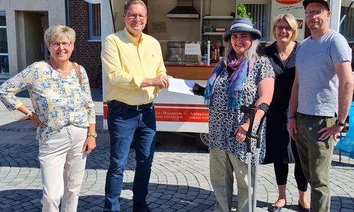 Karin Glagla, Marcus Bosse, Kerstin Hübner, Stefanie Röber und Gerrit Nehrkorn (v. li.). 