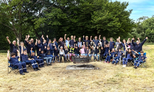 Die Kinder und Jugendlichen hatten ihren Spaß.