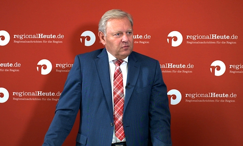 Jürgen Brinkmann, Vorstandsvorsitzender der Volksbank BraWo, war zu Gast im regionalHeute.de-Studio.
