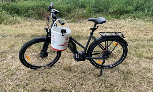 Das temporäre Dienstfahrzeug des Ortsbrandmeister.