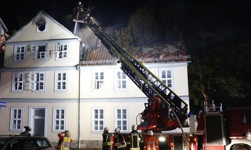 Archivfoto. Durch einen Dachstuhlbrand hatte die Fachambulanz des Lukas-Werk ihre Räume in der Dr.-Heinrich-Jasper-Straße verloren.