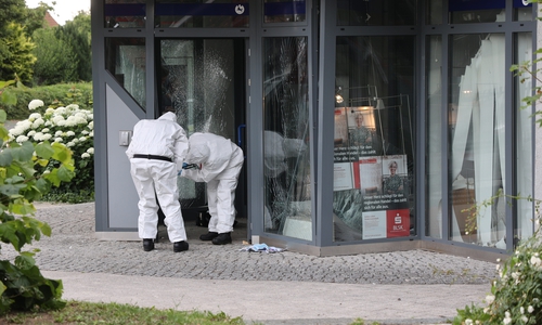 Die Sparkasse in Lichtenberg wurde wiederholt Opfer von Sprengstoffangriffen. Um dies zu verhindern, hatte die Volksbank ihren Geldautomaten abgebaut. Jetzt schließt die Filiale ganz.