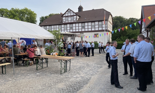 Die Freiwillige Feuerwehr Binder feierte ihr 120-jähriges Bestehen.
