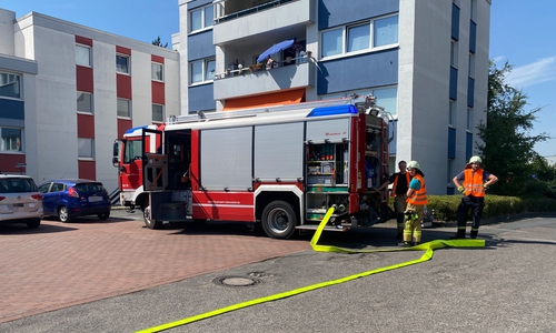 Das Haus musste kurzzeitig evakuiert werden.