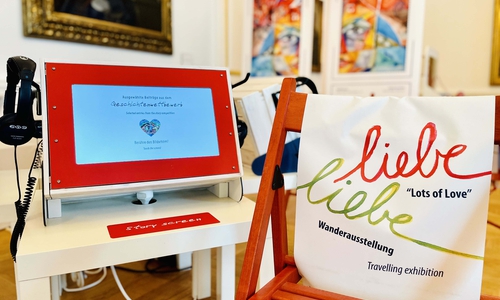 Die Ausstellung „Liebe, Liebe“ ist noch bis 11.September zu sehen.