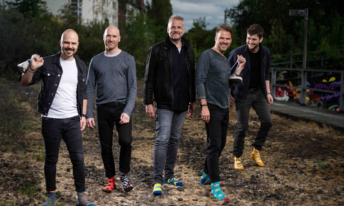 Die a cappella-Band "Alte Bekannte" ist der Höhepunkt der Sommernacht am Kaiserdom.
