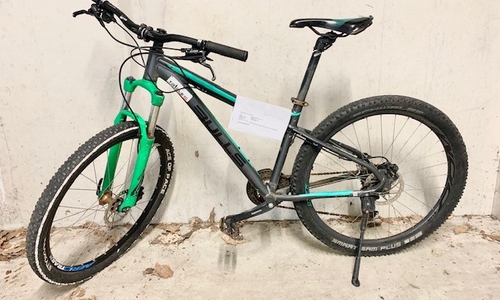 Der Besitzer dieses Fahrrades wird gesucht.