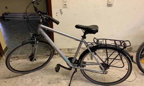 Dieses Fahrrad wurde sichergestellt.