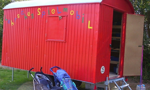 Dieses Spielmobil wurde beispielsweise jahrelang für die Jugendarbeit in der Gemeinde Lehre eingesetzt. Für die Zukunft sind Ideen gefragt.