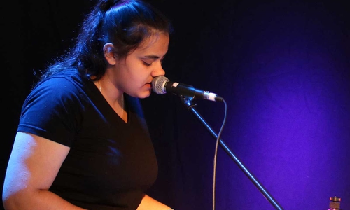 Musikerin Despina Avramidou aus Wolfenbüttel.