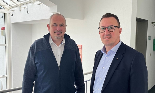 Stefan Griesemann Geschäftsführer Thieme GmbH & Co. KG / entricon GmbH und Dalibor Dreznjak Stadtwerke Wolfsburg AG, Abteilungsleiter Unternehmensentwicklung/Kommunikation und Geschäftsführer entricon GmbH